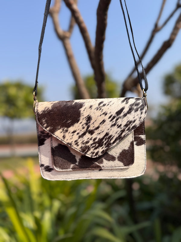 Real Leather Handbag Cowhide Stylish Handbag Hot Stylish Sling Bags