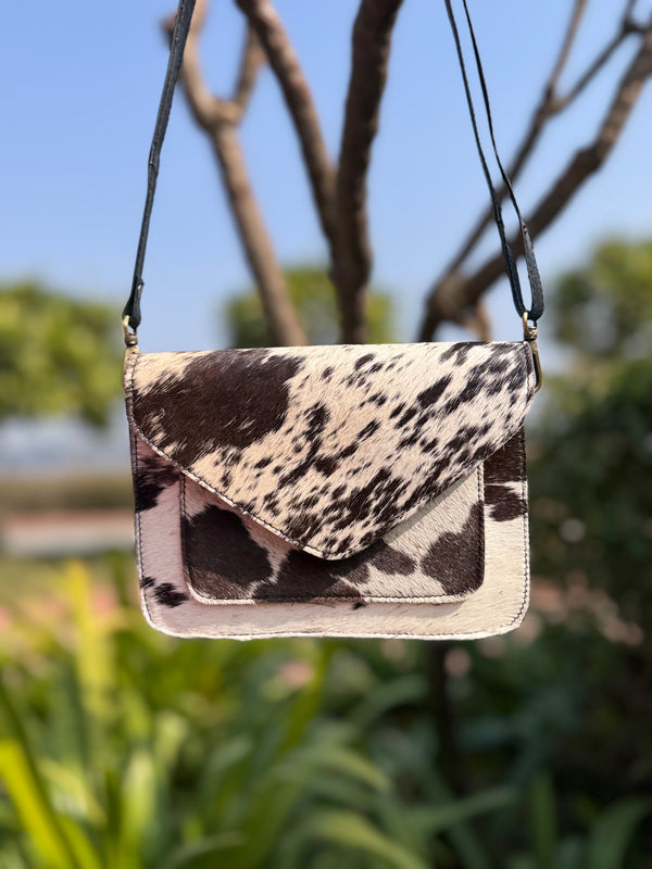 Real Leather Handbag Cowhide Stylish Handbag Hot Stylish Sling Bags