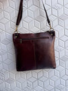 Western Cowhide Leather Handbag Stylish Hair on Hide Handmade Sling Bag