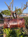 Crunch Leather Luggage Bags Unique Handmade Bag Unisex Travel Bag Big SizeFashionable Duffel Bag