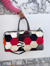Real Cowhide Leather Luggage BagsHandmade Bag Unisex Travel Bag Big Size Bag