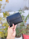 Genuine Leather Premium RFID Blocking Large Capacity Full Grain Slim Purse Card Wallet Short Wallet Cash Holder ID Cards