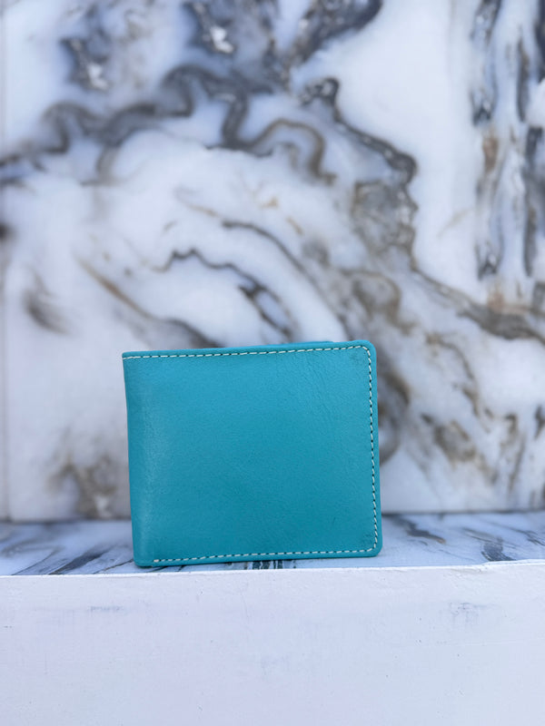 Genuine Leather Premium RFID Blocking Large Capacity Slim Purse Card Wallet for Men's Cash ID Card Holder