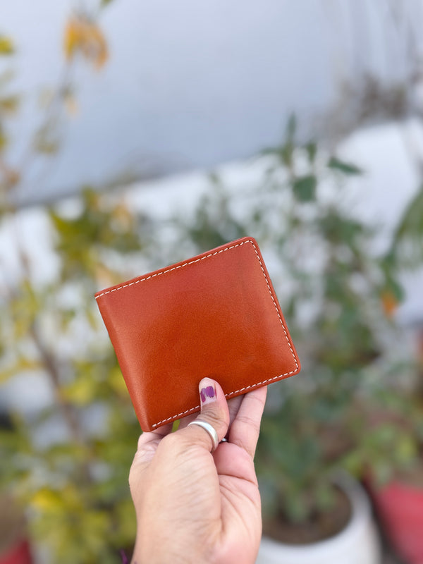 Genuine Leather Premium RFID Blocking Large Capacity Slim Purse Card Wallet for Men's Cash ID Card Holder