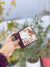 Hair on Hide Fur Leather Wallet Genuine LeatherCard Holder Cash Gift for Him