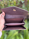 Hand Tooled Clutch Stylish Genuine Leather Cowhide Fur Leather Western Clutches