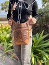 Genuine Leather Handbag Gypsy Boho Vintage Handmade Western Style Shoulder Bag