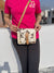 Western Metallic Fur Leather Stylish Handbag Hair On Hide Fur Bohemian Women's Sling Bag