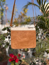 Western Metallic Fur Leather Stylish Handbag Hair On Hide Fur Bohemian Women's Sling Bag