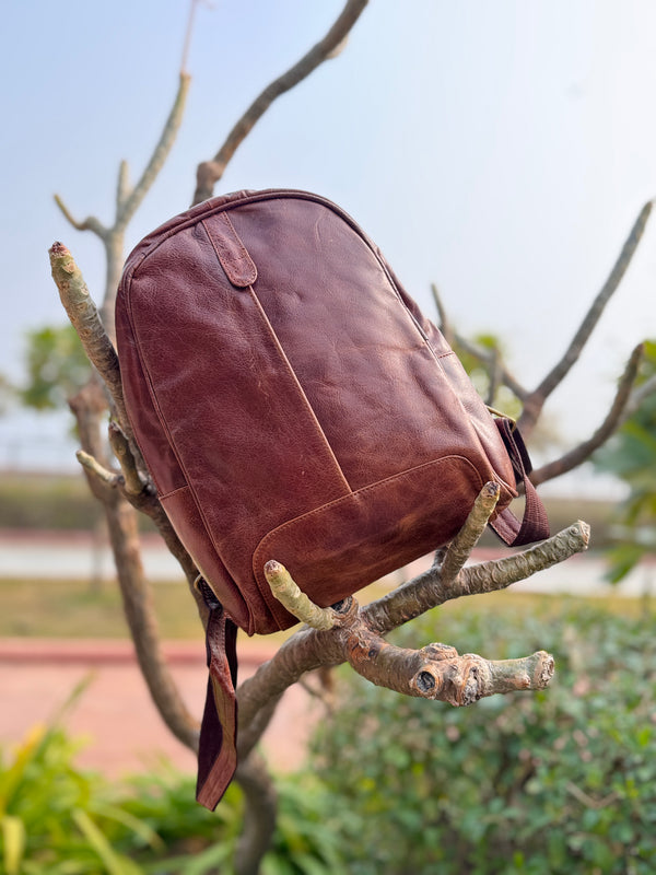 Genuine Leather Handmade Backpack Rucksack UnisexBackpack School Bags Vintage Travel Backpack