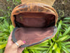 Crunch Leather Backpack Real Leather Backpack School Uses Bag