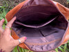 Real Crunch Leather Backpack Laptop Bag Backpack School Bag Notebooks