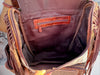 Cowhide Fur Leather Fringe Backpack Hair On Hide Fur Stylish Backpack School Bags UnisexBag