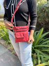 Real Leather Handmade Sling Bag Stylish Collection Cross Body Multi Uses Designer Bags For Women
