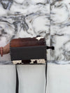 Cowhide Fur Leather Sling Bags High Quality Cross Body Messenger Shoulder Bag Women