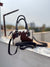 Cowhide Fur Leather Sling Bags High Quality Cross Body Messenger Shoulder Bag Women