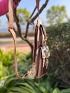 l Cowhide Fur Leather Shoulder Bag Stylish Trending Travel Handbag Hair On Hide Fur Easy to Carry Money Belt