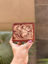 Long Zipper Men's Wallet Hand Tooled Leather Fashionable Brown Colour Cash Holder Gift for Him (Copy)