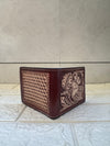 Long Zipper Men's Wallet Hand Tooled Leather Fashionable Brown Colour Cash Holder Gift for Him (Copy)