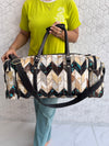 Latest Arrival Metallic Leather Luggage Bags Unique Designer Handmade Bag Unisex Travel Bag Duffel Bag