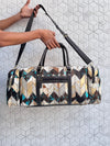Latest Arrival Metallic Leather Luggage Bags Unique Designer Handmade Bag Unisex Travel Bag Duffel Bag