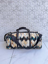 Latest Arrival Metallic Leather Luggage Bags Unique Designer Handmade Bag Unisex Travel Bag Duffel Bag