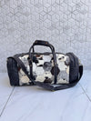 Genuine Leather Hair On Hide Luggage Bags Unique Designer Handmade Bag Unisex TravelDuffel Bag