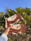 Hand Tooled Carving Wallet Clutch Stylish Cowhide Fur Leather Wallet