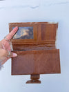 Cowhide Fur Leather Wallet Clutch Hair on Hide Fur Purse Calf Leather Clutch Purse Western Women's Uses Clutch