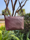 Cowhide Fur Leather Sling Bag Stylish Handbag Hair On Hide Fur Shoulder Bag