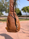Handmade Shoulder Travel Bag Stylish Unisex Genuine Leather Handbag Multi Uses Money Bag