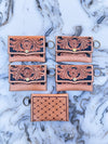 New Designer Hand Tooled Carving Small Size Coin Purse