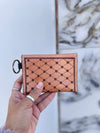 New Designer Hand Tooled Carving Small Size Coin Purse