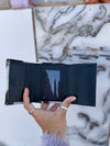 Real Cowhide Fur Leather Clutch Hair On Hide Fur Small Clutch Purse for Women