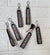 New High Quality Key Chain Hand Tooled Leather Car Keychain Real Genuine Leather Turquoise Color Keyrings Fashionable Keychains