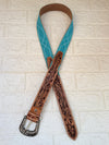High Quality Handtooled Boho Vintage Western Leather Belts Trendy Stylish Designer New Trend Handmade Genuine Leather Boot Belts