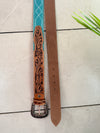 High Quality Handtooled Boho Vintage Western Leather Belts Trendy Stylish Designer New Trend Handmade Genuine Leather Boot Belts
