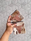 Hair on Hide Leather Coin Purse Designer Wallet Card Holders Genuine Cowhide Leather Mini Pouch