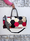 Real Cowhide Leather Luggage BagsHandmade Bag Unisex Travel Bag Big Size Bag