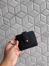 Women's Real Leather Card Holder Small Genuine Leather Fashionable Unisex Wallet Card Holder
