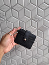 Women's Real Leather Card Holder Small Genuine Leather Fashionable Unisex Wallet Card Holder