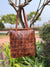 Crunch Leather Handbag Women Leather Shopping Bag Stylish Shoulder Bag Multi Purpose Handbag