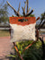 Cowhide Fur Hand Tooled Leather Handbag Sling Bag Carving Bohemian Bags