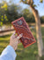 Men's Long Wallet Hand Tooled Carving LeatherFashion Stylish Cash Holder Gift for Him