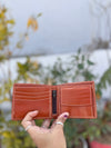 Genuine Leather Premium RFID Blocking Large Capacity Slim Purse Card Wallet for Men's Cash ID Card Holder