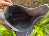 Cowhide Fur Leather Handbag Gypsy Boho Vintage Handmade Western Style Shoulder Bag