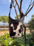 Cowhide Fur Leather Handbag Gypsy Boho Vintage Handmade Western Style Shoulder Bag