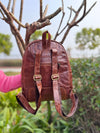 Genuine Leather Handmade Backpack Rucksack UnisexBackpack School Bags Vintage Travel Backpack