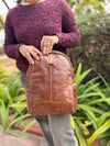 Genuine Leather Handmade Backpack Rucksack UnisexBackpack School Bags Vintage Travel Backpack