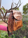 Crunch Leather Backpack Real Leather Backpack School Uses Bag